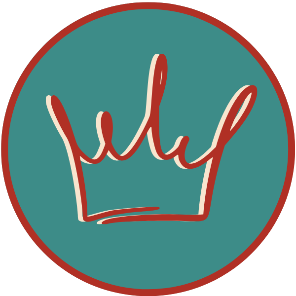 A Royal Crown in a hand-sketched style