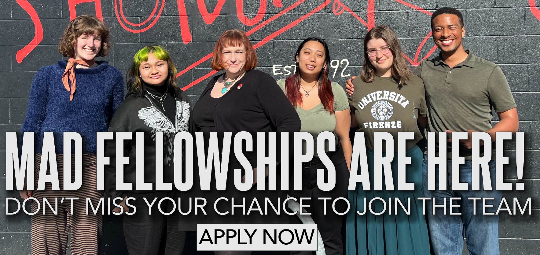 Mad Fellowships are here! Don't miss your chance to join the team. Apply now!