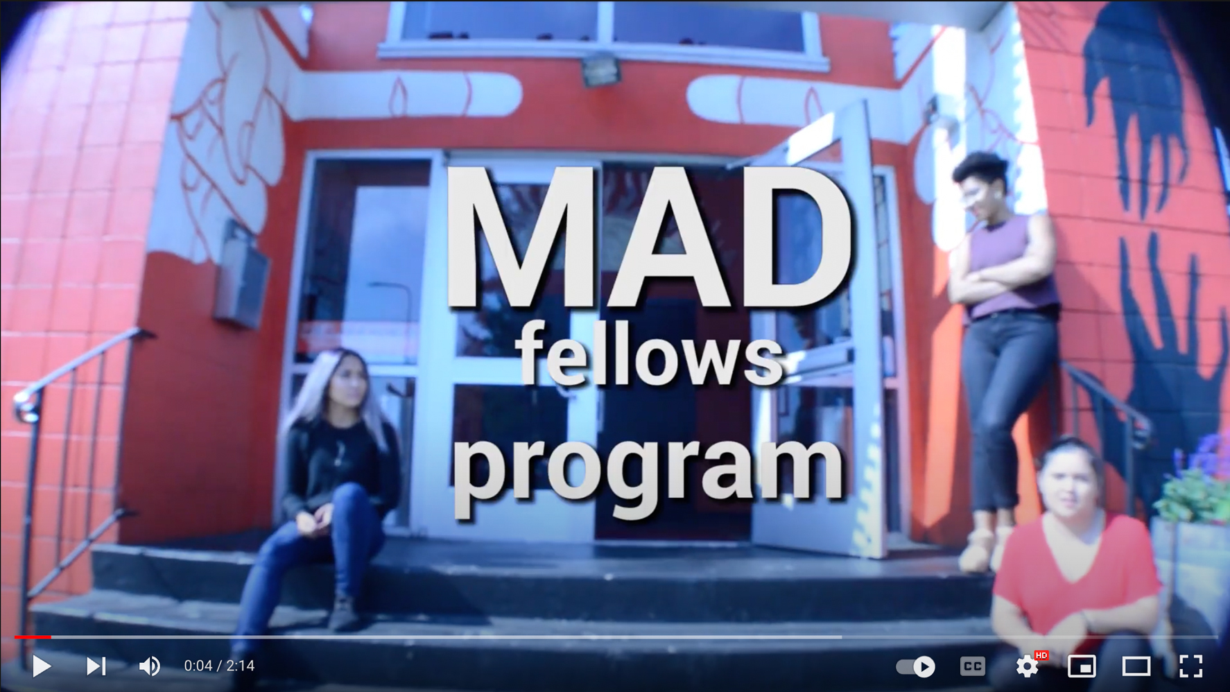 Make a Difference (MAD) Fellowship video
