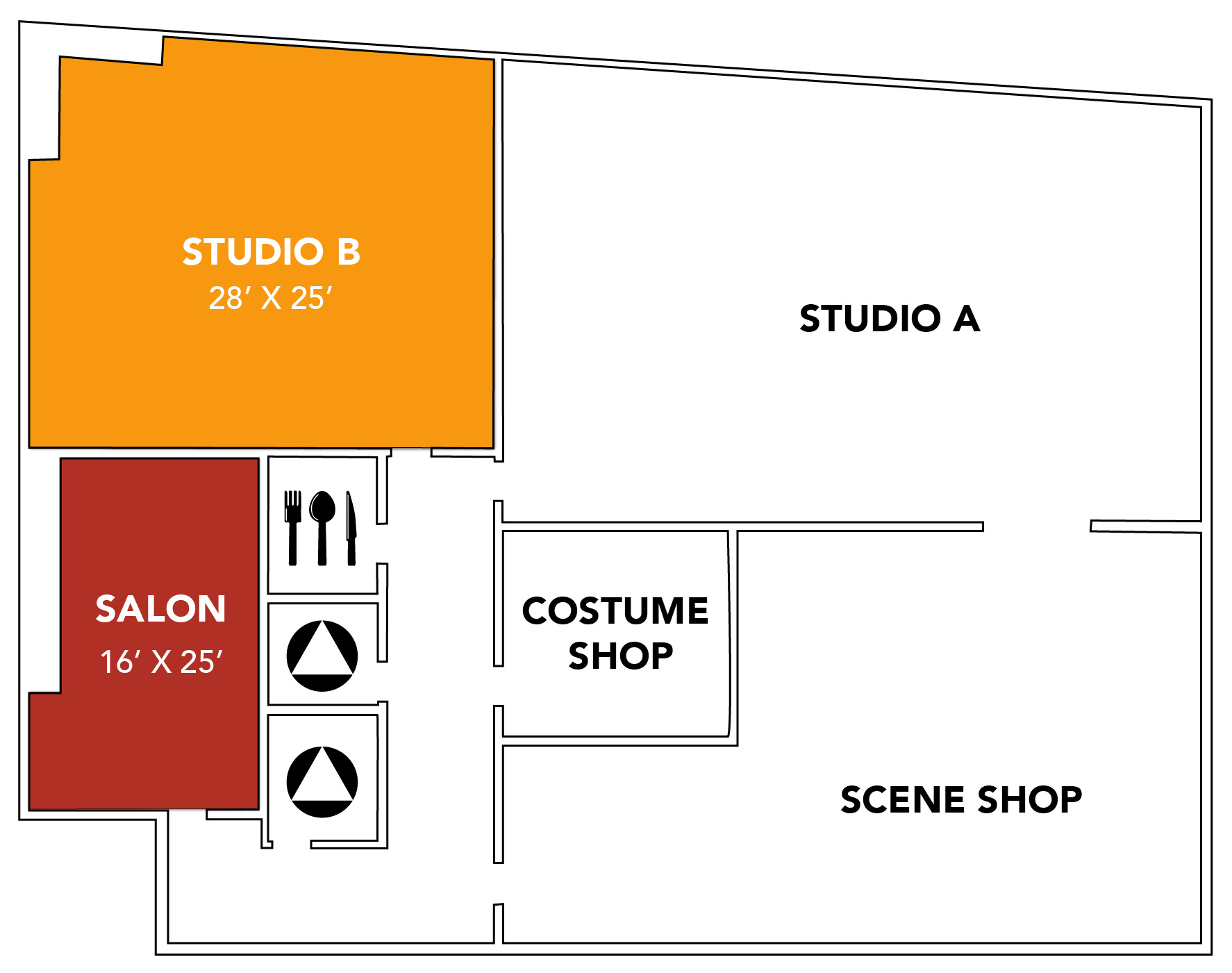 Shotgun Studios floor plan
