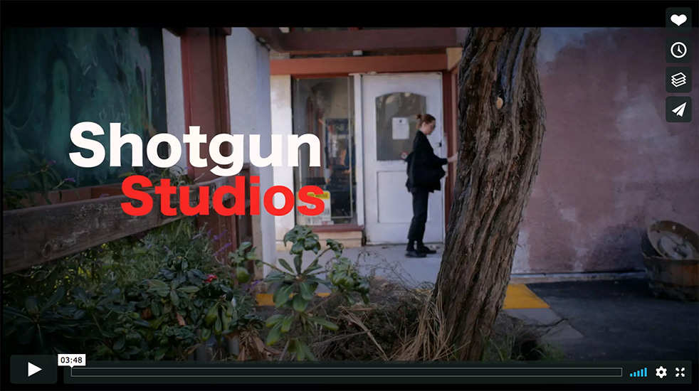 Shotgun Studios video trailer