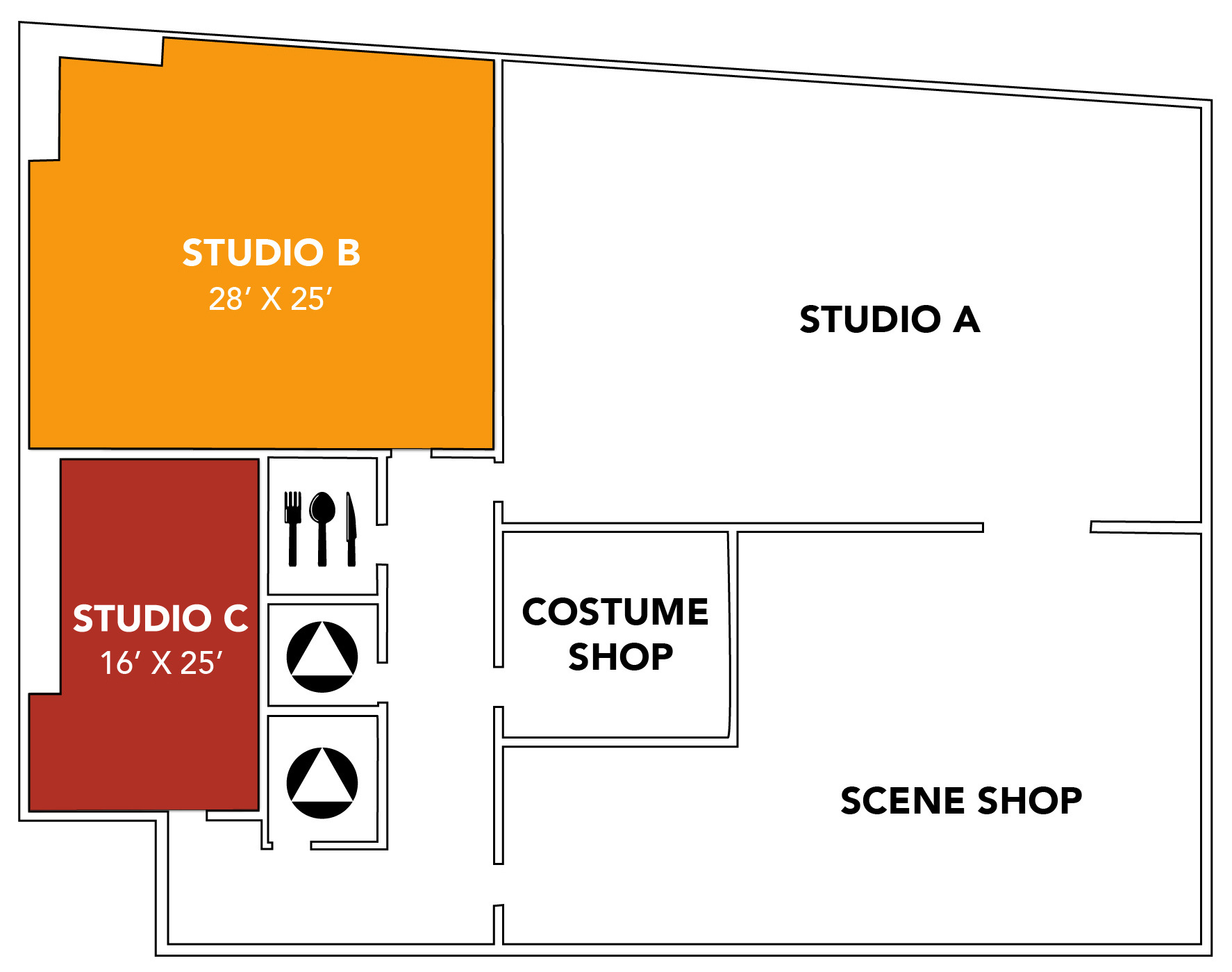 Shotgun Studios floor plan