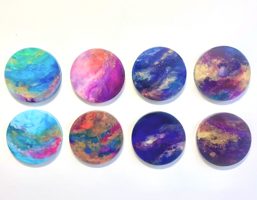 Kierra Shadé - Vivid Dreams - Fluid ink -  $150 per piece