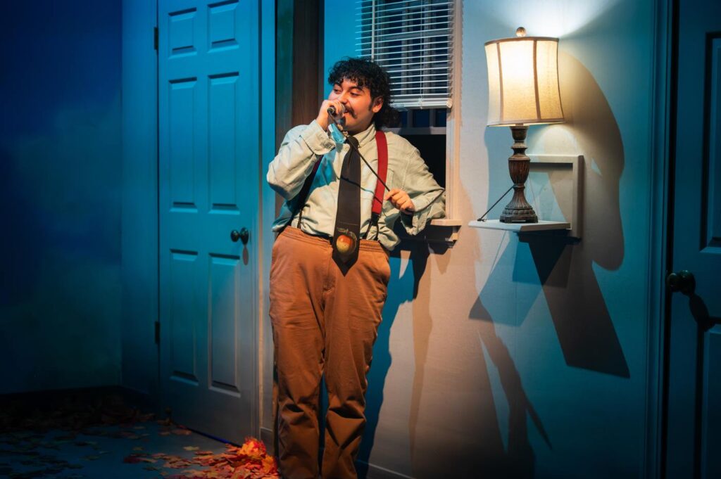 Apollo Javier Sohrabi as Ensemble. Production photo from The Fall Show