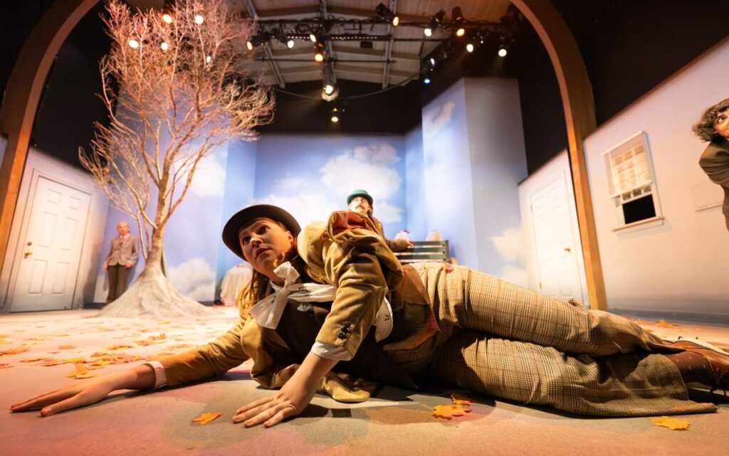 Chris Steele as Ensemble. Production photo from The Fall Show